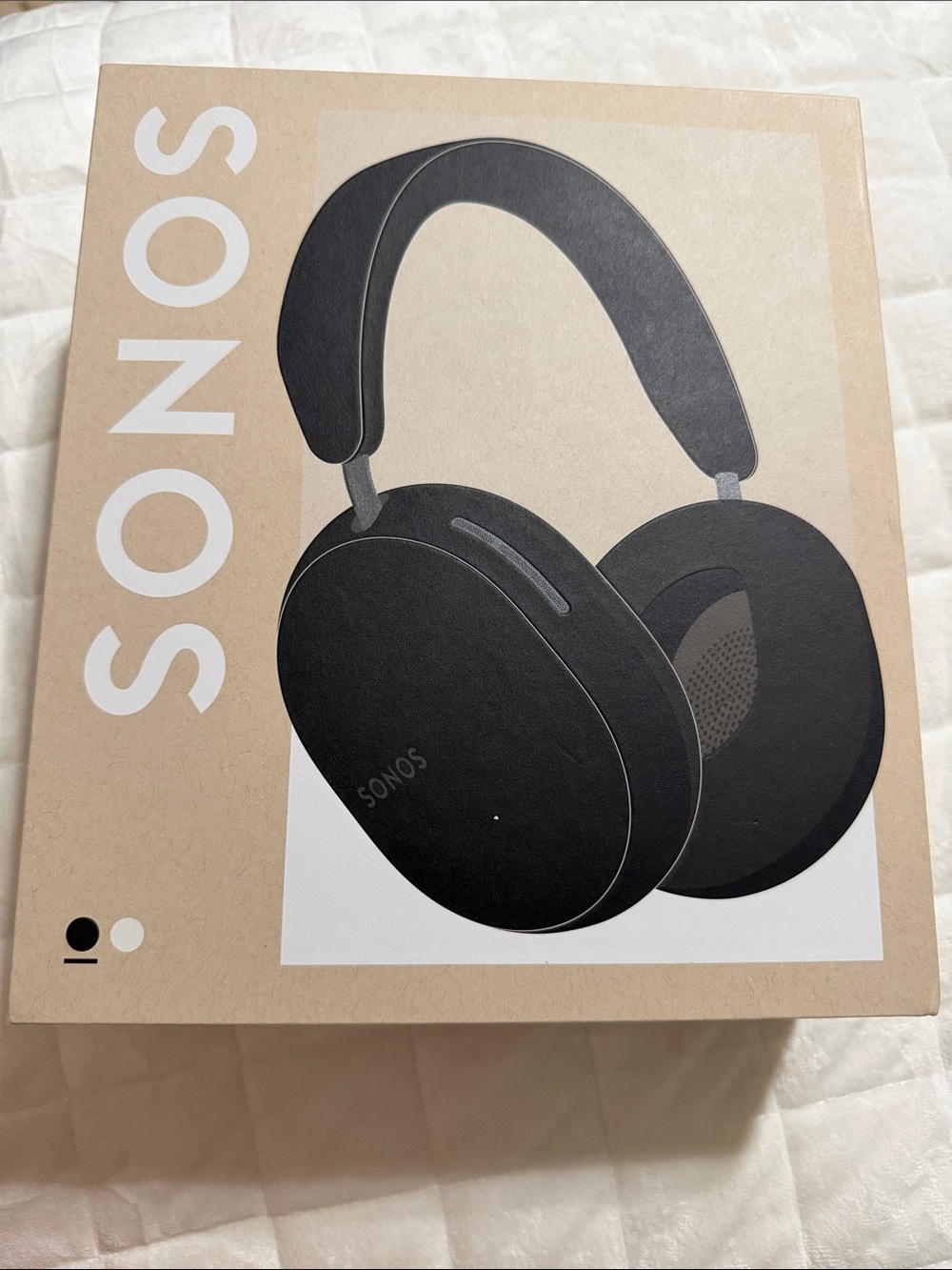Sonos Black Over-Ear Wireless Headphones - Sleek Matte Finish